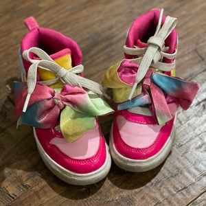 JoJo Siwa toddler high tops size 10